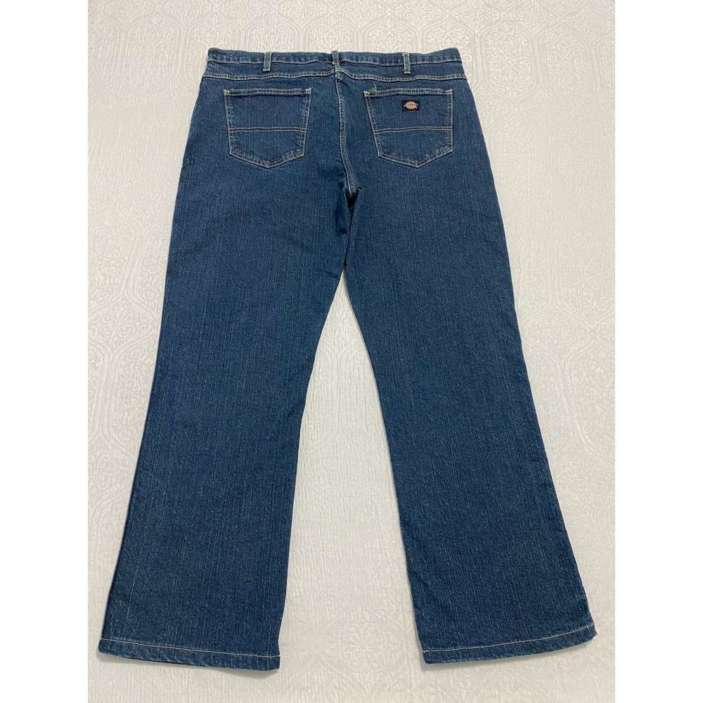 Dickies Regular Fit Blue Denim‎ Jeans Mens Size 40x30 Straight Leg Workwear
